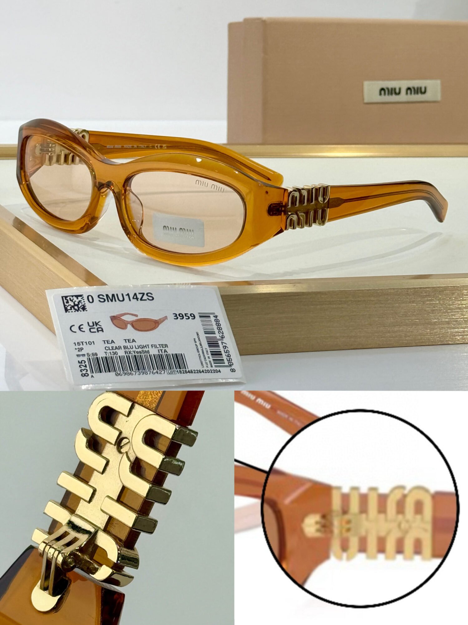 MIU MIU SMU14ZS Sunglasses
