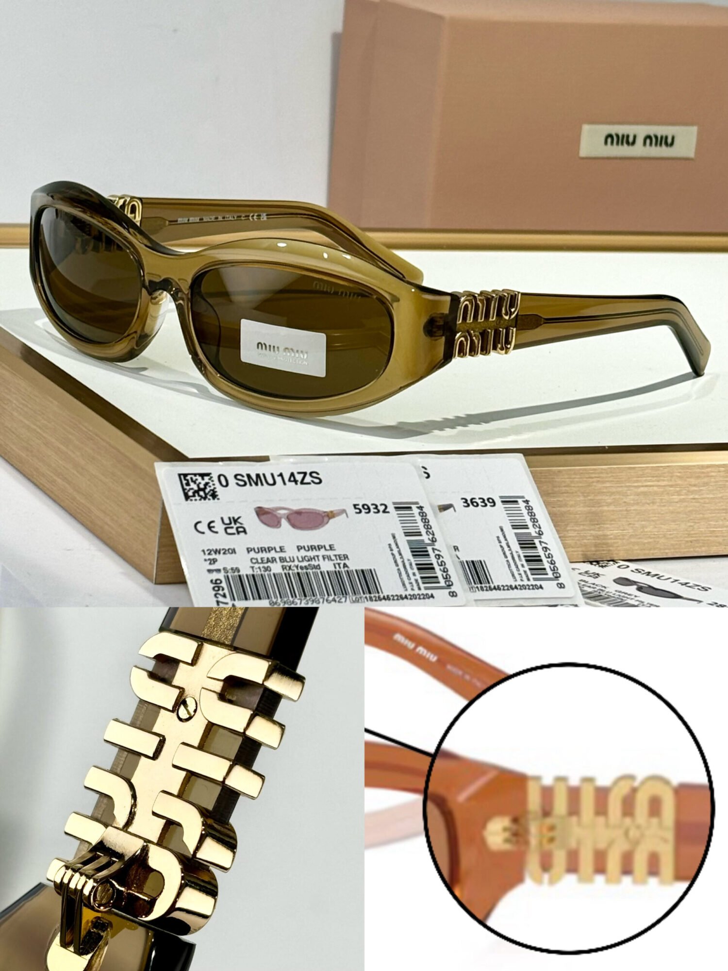 MIU MIU SMU14ZS Sunglasses